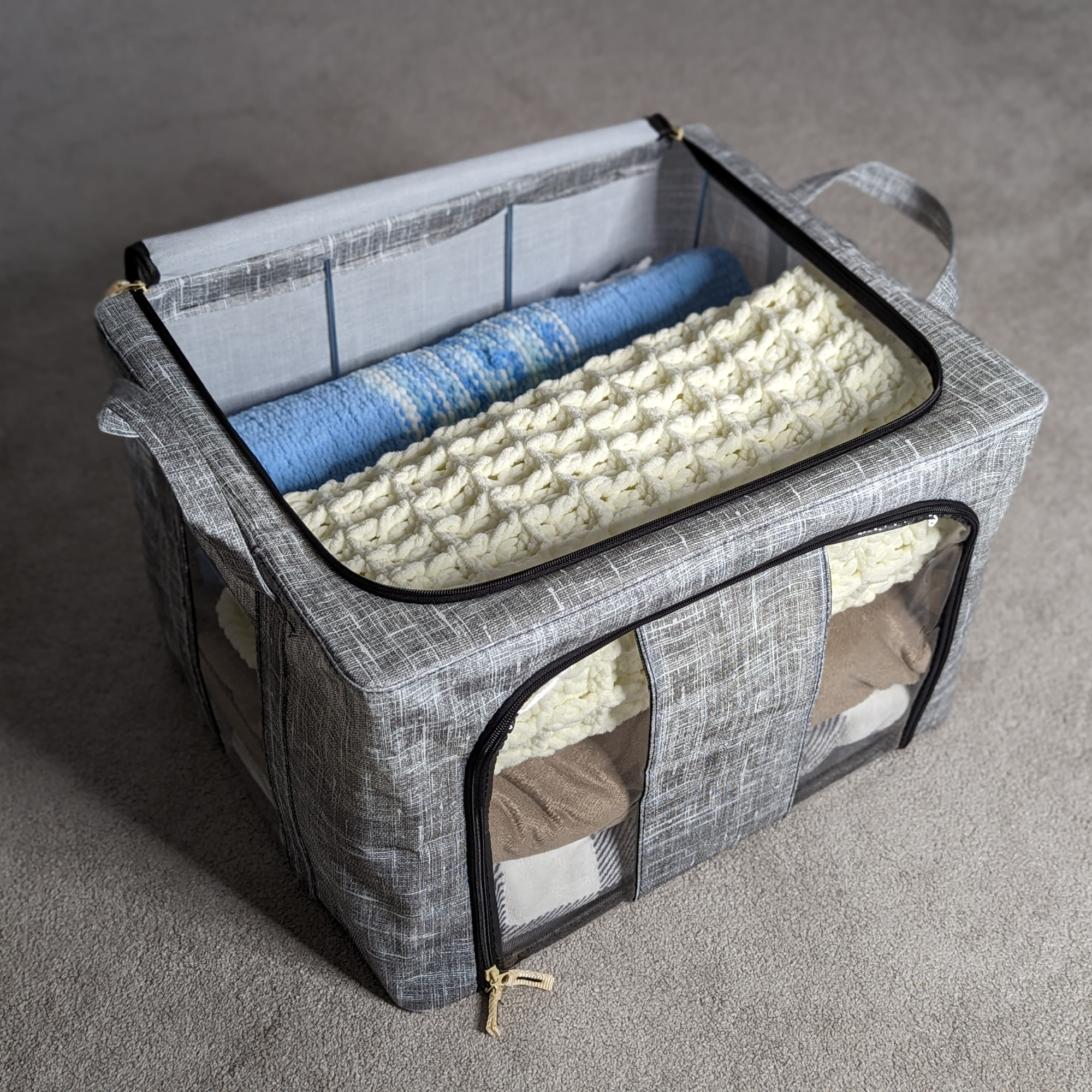 Medium Everyday Foldable Storage Box (2 pack)