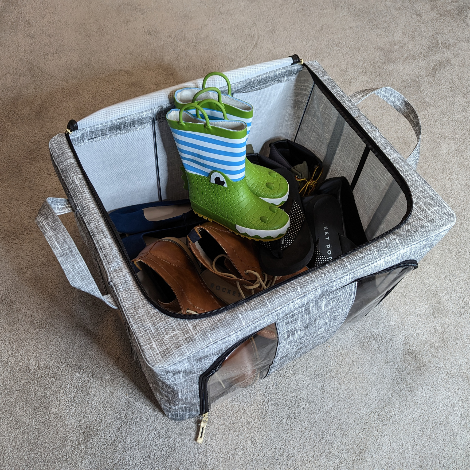 Medium Everyday Foldable Storage Box (2 pack)